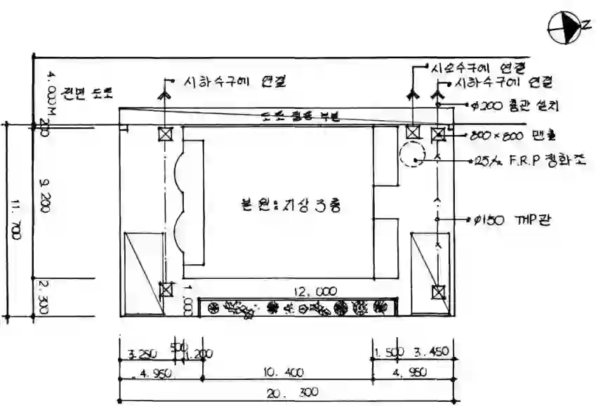 평안빌라 배치도 이미지